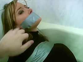 Tape Tied And Gagged - Christina Carter