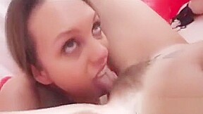 Tat Lesbo Gets Ass Rimmed