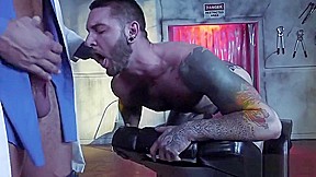 Tattoo wang Fisting And goo flow