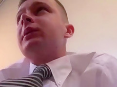 Teenage boy getting spanked  Amazing cumshot