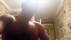 The Naked Barber Ass & Scrotum Shave