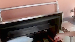 Thick Ass Babe Picks Up Guy at Grocery Store and Fucks Him at a BBQ
