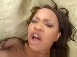 Thick Black Slut Double Penetrated