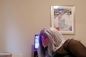 Thick Sissy Femboy Stuffs Holes
