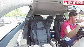 This Latina Loves To Have Her Ass Fucked In The Car She Is Very Slutty And Enjoys Anal Sex