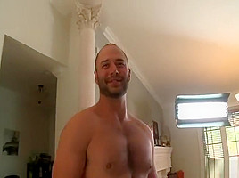 This guy likes getting fucked by giant black cock