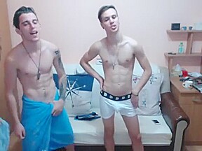 Three Naked Boys Wank For Cam