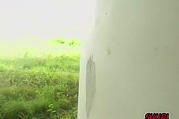 Three shuri sharking men were over one milf with nice tits