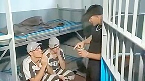 Threesome in prison