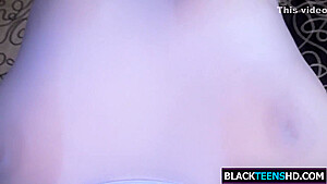 Tight Ebony Sweety Gets Slammed - Beatrix Glower And Armani Monroe