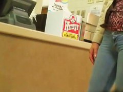 Tight summer jeans candid videos