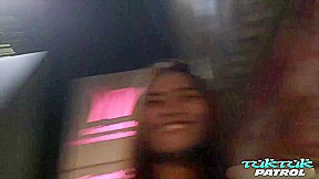 Tiny Asian Slut Takes Ride Spins On Cock At Tuk Tuk Patrol