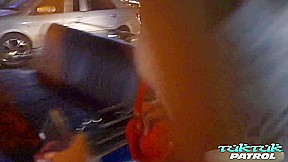 Tiny Asian Slut Takes Ride Spins On Cock At Tuk Tuk Patrol