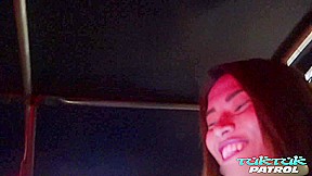 Tiny Asian Slut Takes Ride Spins On Cock At Tuk Tuk Patrol