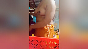 Today Exclusive -cute Village Girl Shows Her Boobs And Pussy 5