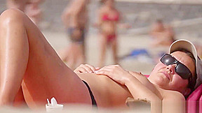 Topless Beach Babes HD Candid Video