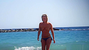 Topless Beach Babes HD Candid Video