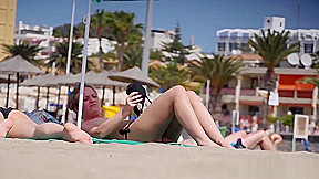 Topless Beach Babes HD Candid Video
