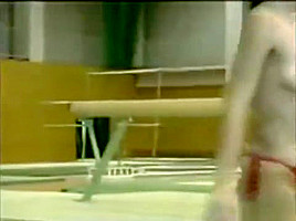 Topless Romanian Olympic Gymnasts - 2 Red