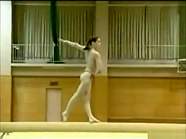 Topless Romanian Olympic Gymnasts - 2 Red