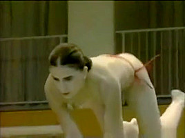 Topless Romanian Olympic Gymnasts - 2 Red