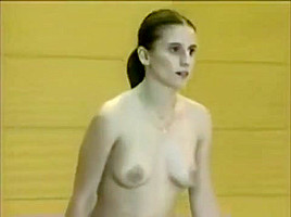 Topless Romanian Olympic Gymnasts - 2 Red
