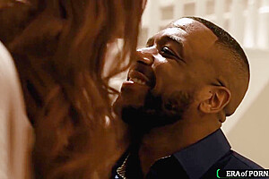 Tori Easton And Big T - Busty Trans Takes Black Cock