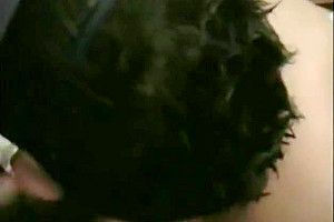 Tranny eating cum