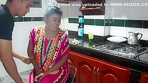 Trying My Stepmothers Delicious Pussy In The Kitchen  Full Video