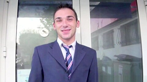 Twink fucked by his boss at the work - StraightFuckingBoy