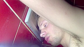 Twink fucked in a lavatory in a cruising in Paris - CrunchBoy