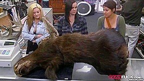 Two Lesbians Pawn Their Asses And Get Fucked For Money