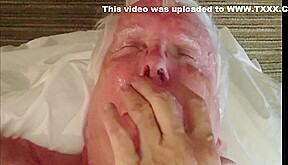 Two Loads In The Mouth, Plus One More For Horny Old Grandpa 7 Min