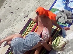 Two Nude Beach Handjobs (special today 2 for the price of 1)