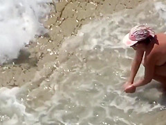Two Nude Beach Handjobs (special today 2 for the price of 1)