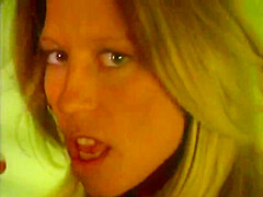 Two Young Blondes With Great Tits Are Having A Threesome With A Horny Dude In The Bedroom