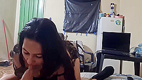 Unfaithful Indian Sucking Cock In The Humble Room