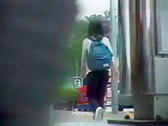 Uniform Pretty teens 18+ Panty Upskirt