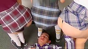 Uniform teen 18+ Cum Soaked