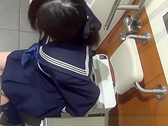 Uniformed teen 18+ asian rubs