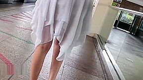Upskirt - (3mins) Slutty MILF got dirty ass but still sexy!