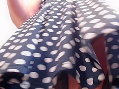 V154 fetish combo Giantess/upskirt/tinypenismocking/asslicking