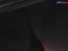 Very hawt redhead upskirt