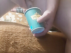 Vid 174 Masturbare Baut Pisat Mancat Sperma Cu Napolitane (4min)