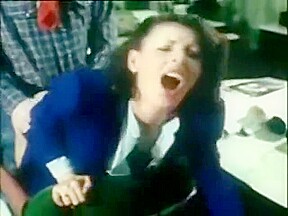 Vintage Anal secretary sex