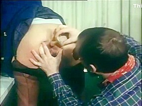 Vintage Anal secretary sex