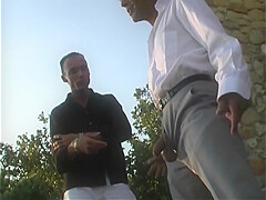 Vintage Italian Orgy In The Villa Garden