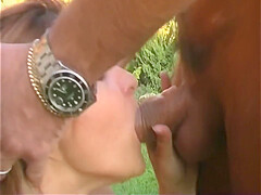 Vintage Italian Orgy In The Villa Garden