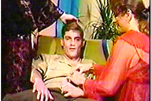Vintage Shemale In Threesome Drilling