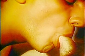 Vintage porn of two gay guys hooking up